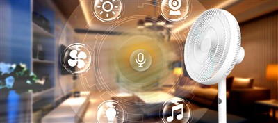 Автономный речевой контроль Воздушный вентилятор